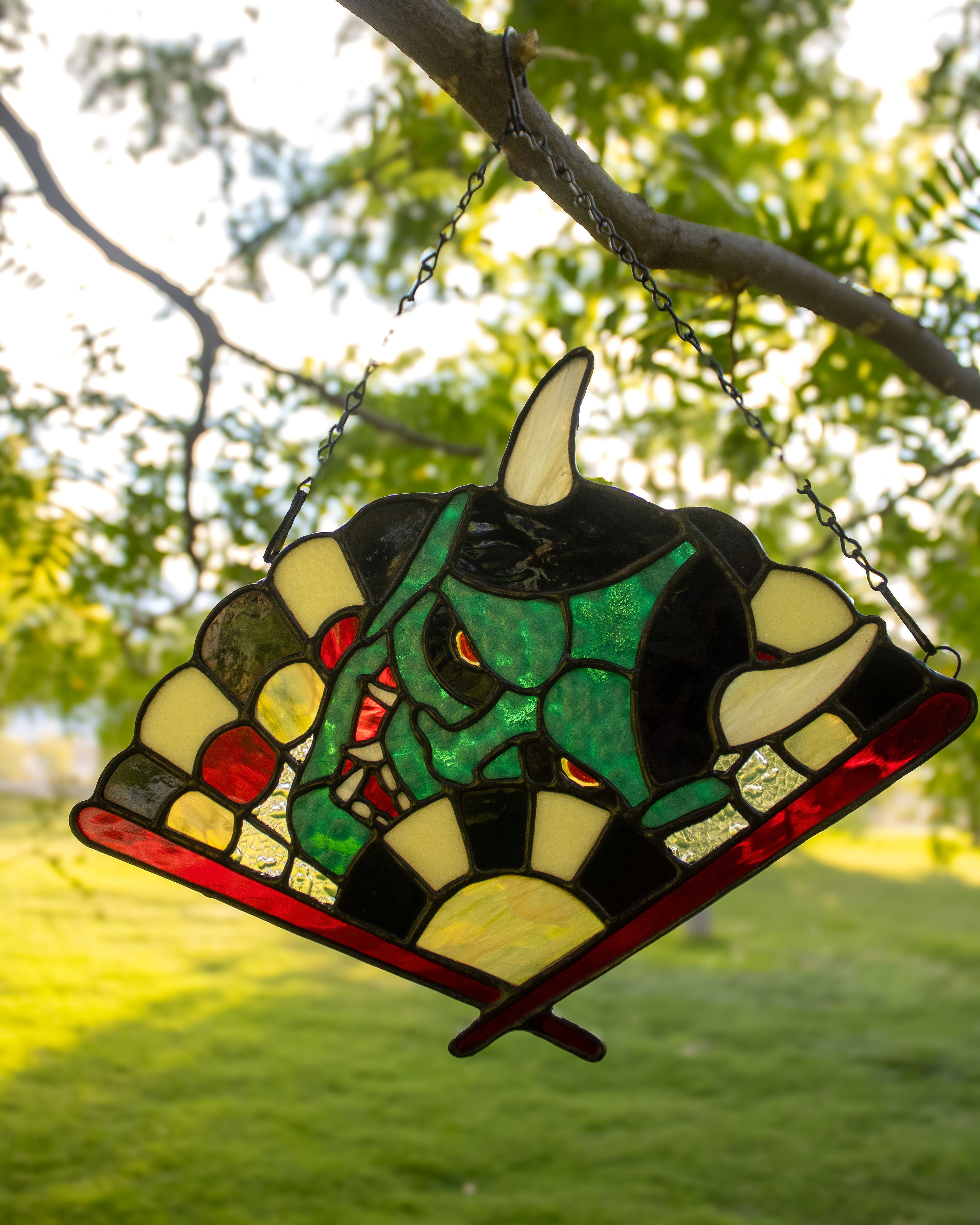 Hannya Mask Fan