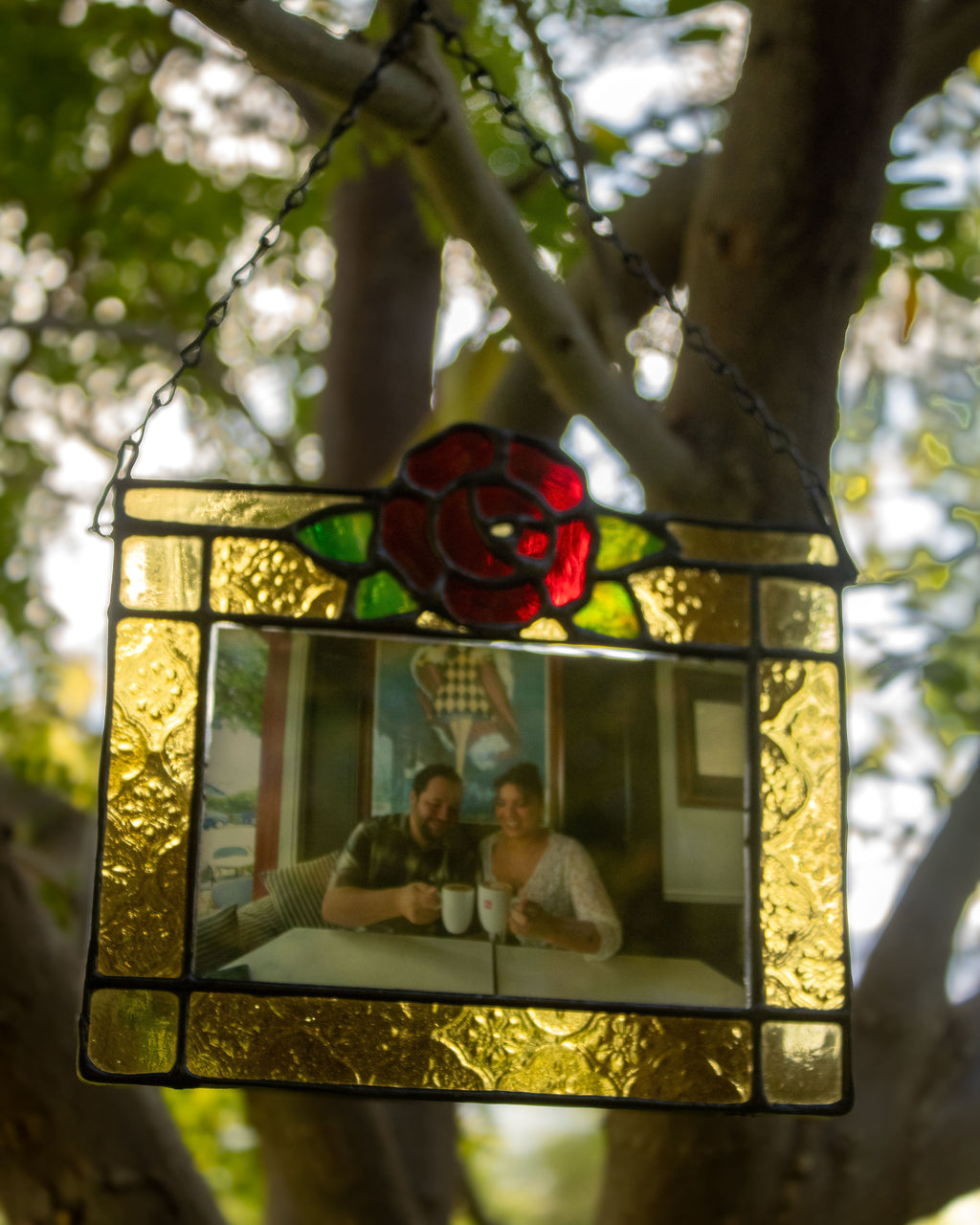 Tattoo Rose Photo Frame