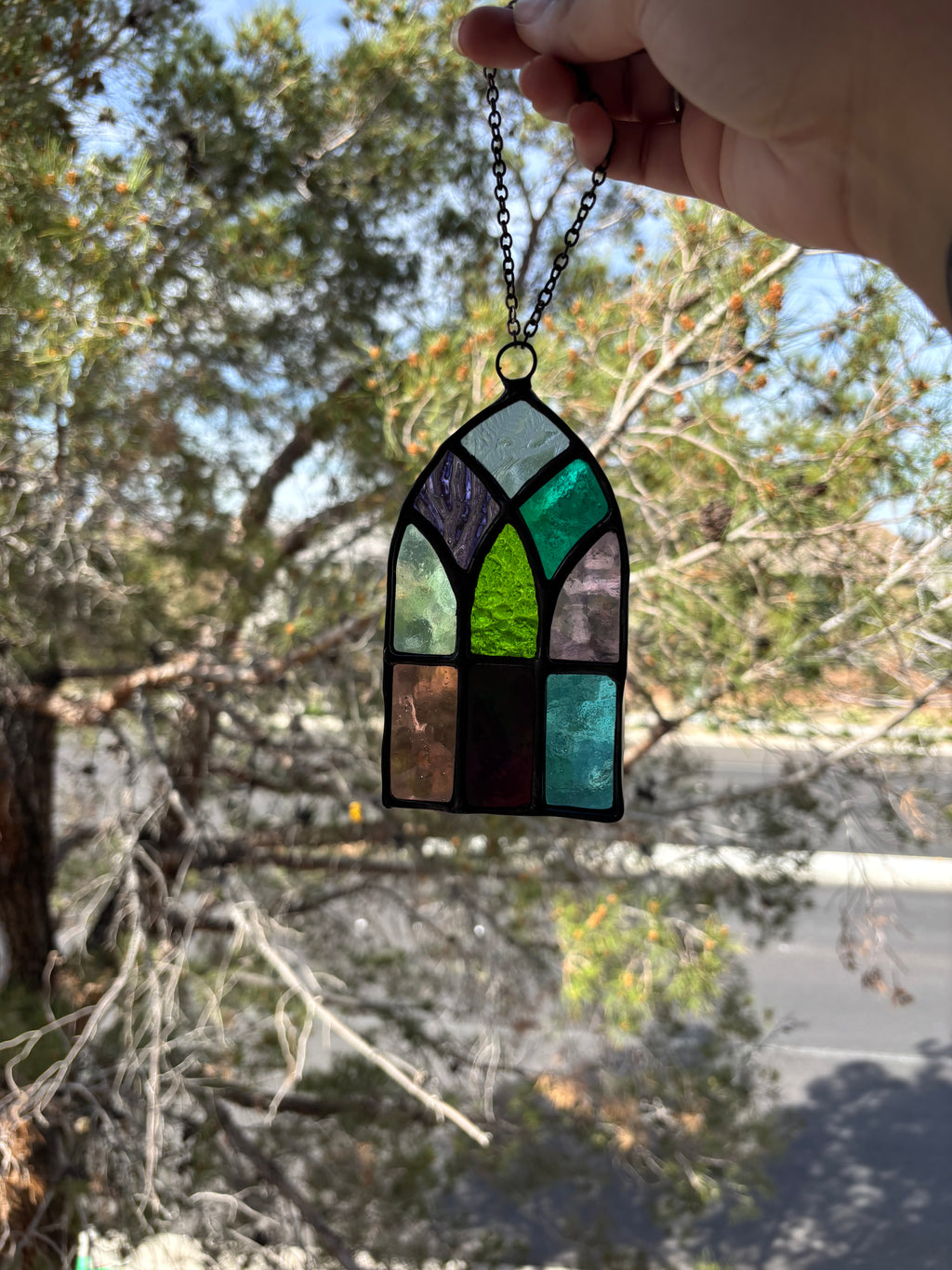 Cathedral Window Chain