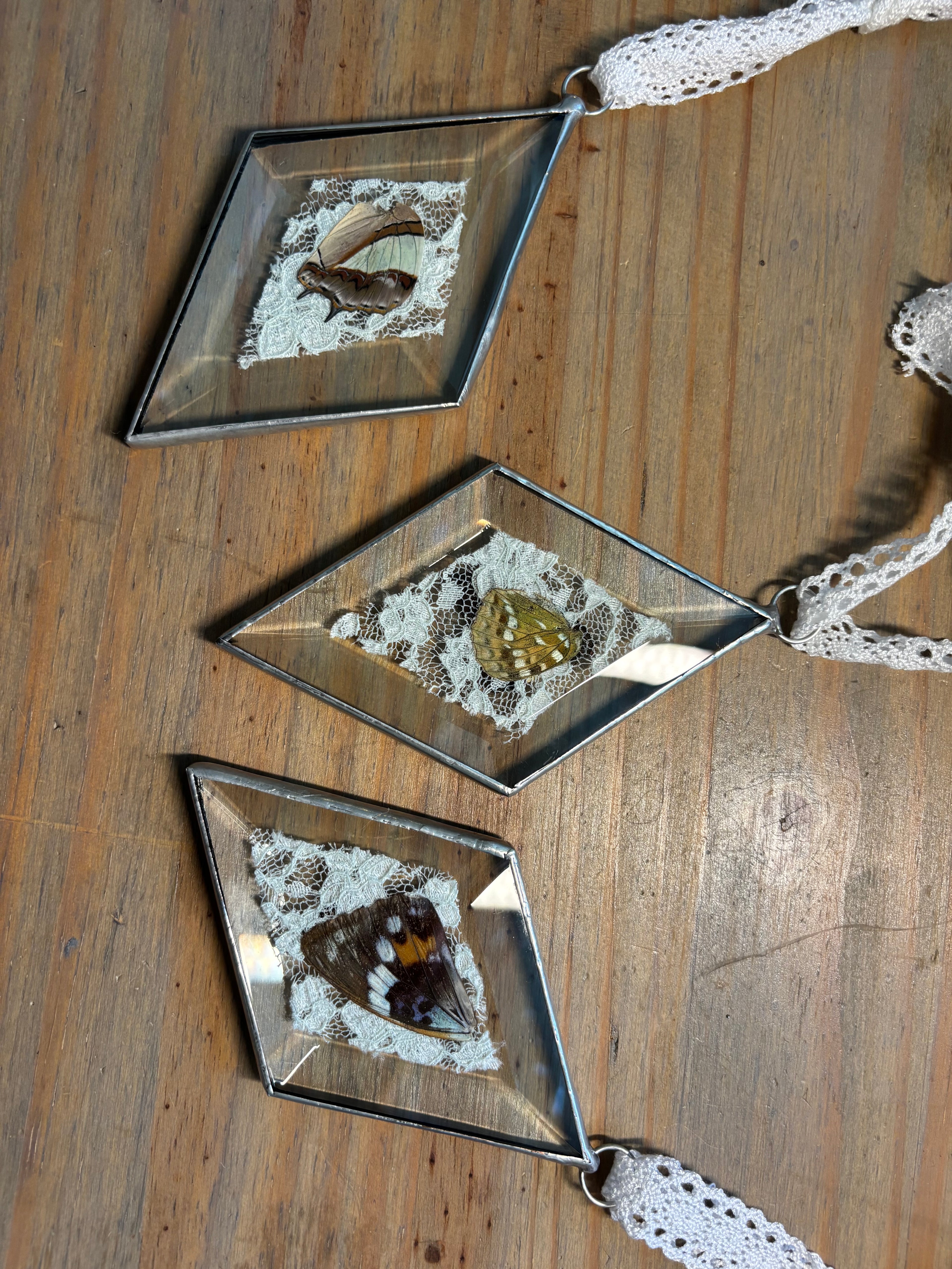 Happiness is a Butterfly — Beveled Lace Wings