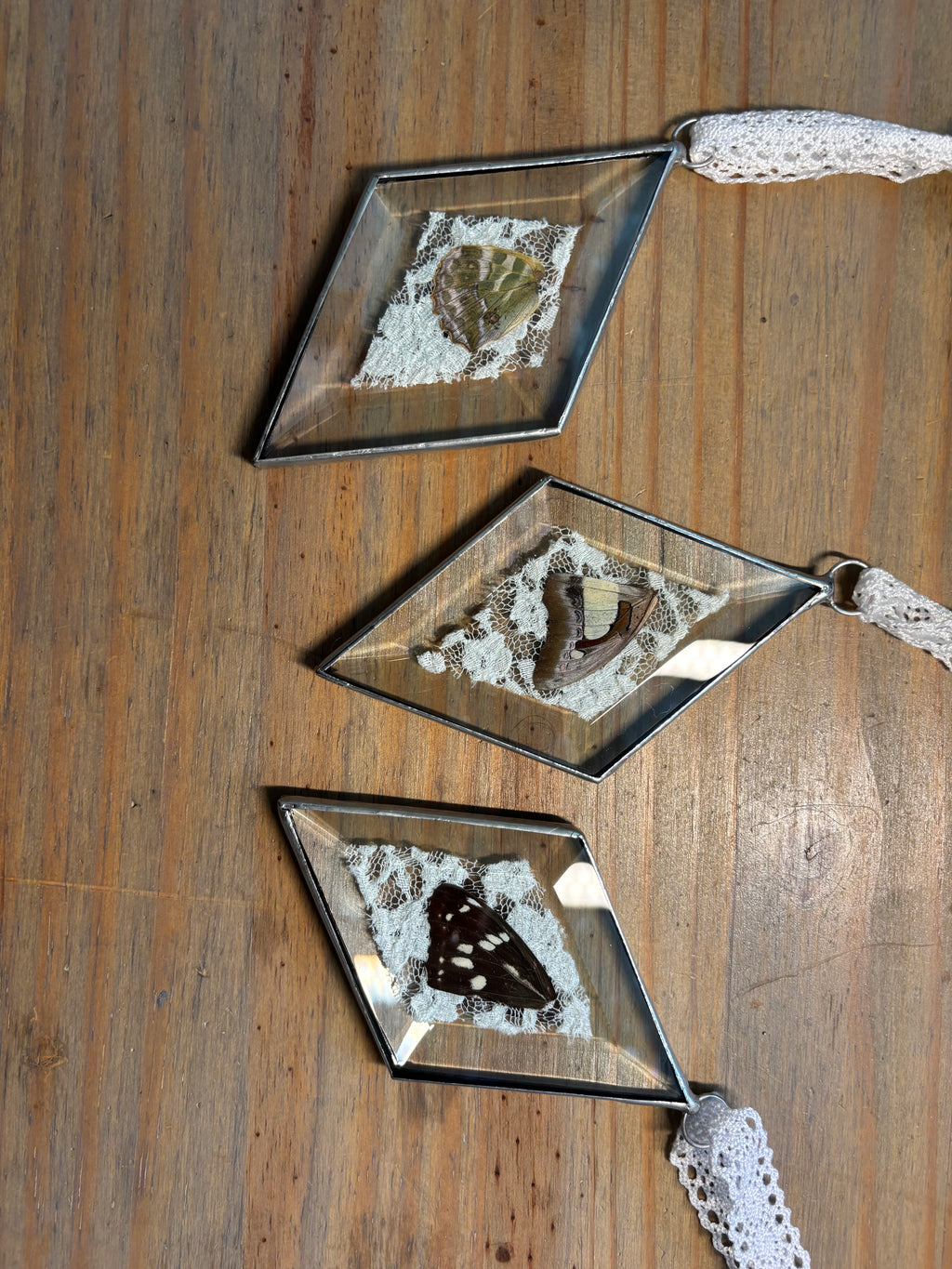 Happiness is a Butterfly — Beveled Lace Wings