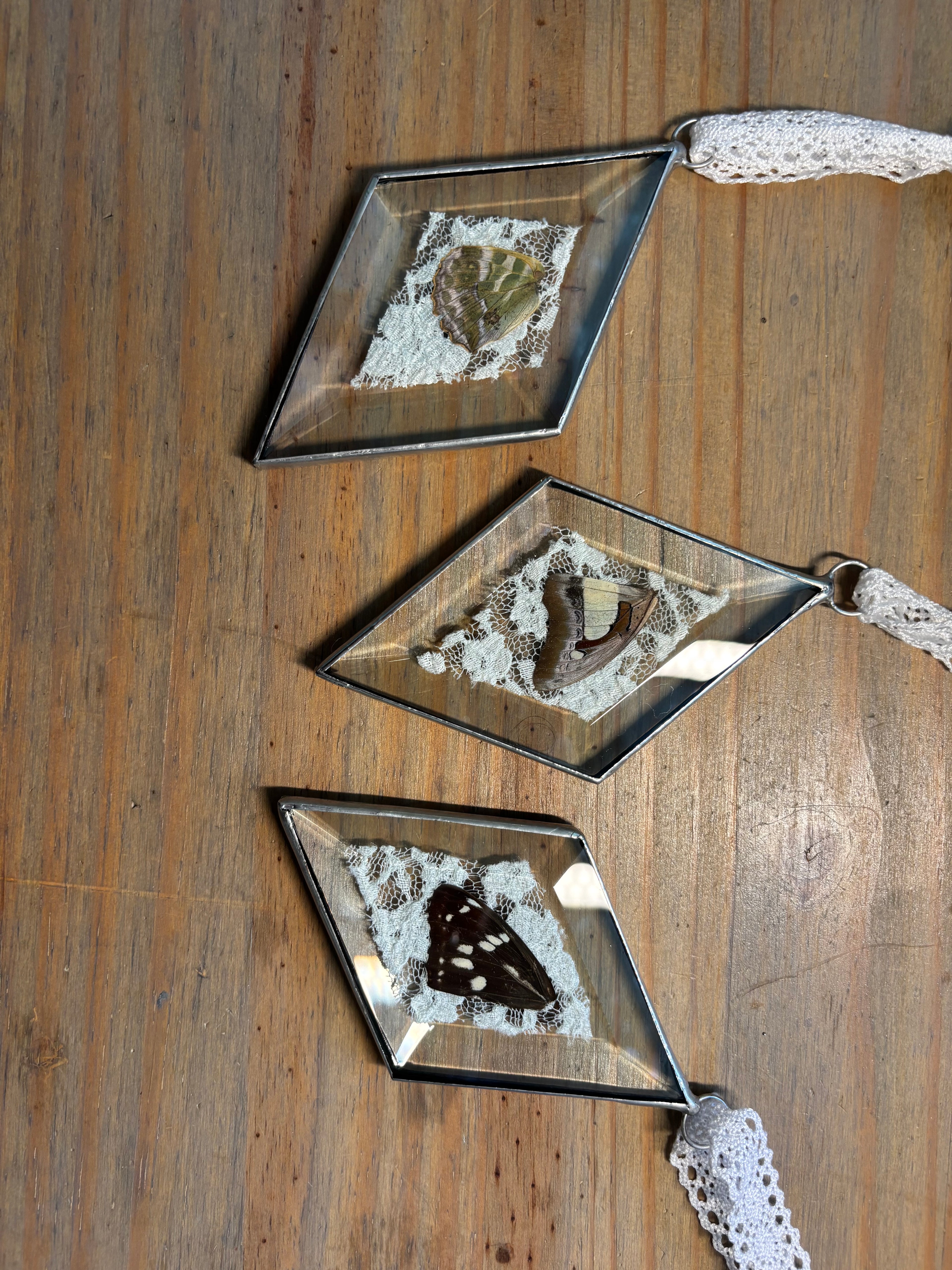 Happiness is a Butterfly — Beveled Lace Wings